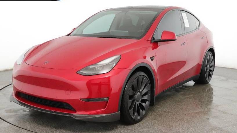 TESLA MODEL Y 2022 7SAYGDEF1NF485215 image